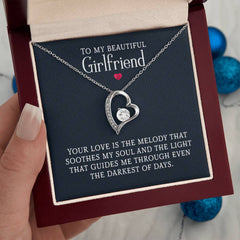 My Beautiful Girlfriend Necklace – Romantic Keepsake Gift for Girlfriend