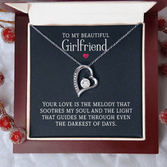 My Beautiful Girlfriend Necklace – Romantic Keepsake Gift for Girlfriend