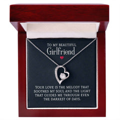 My Beautiful Girlfriend Necklace – Romantic Keepsake Gift for Girlfriend