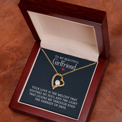 My Beautiful Girlfriend Necklace – Romantic Keepsake Gift for Girlfriend