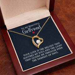 My Beautiful Girlfriend Necklace – Romantic Keepsake Gift for Girlfriend