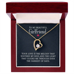 My Beautiful Girlfriend Necklace – Romantic Keepsake Gift for Girlfriend