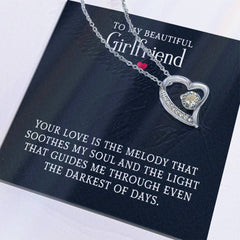 My Beautiful Girlfriend Necklace – Romantic Keepsake Gift for Girlfriend