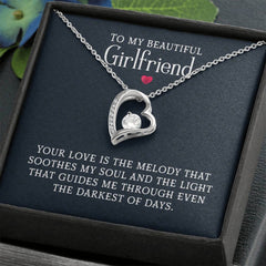 My Beautiful Girlfriend Necklace – Romantic Keepsake Gift for Girlfriend