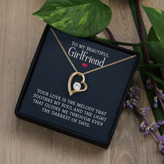 My Beautiful Girlfriend Necklace – Romantic Keepsake Gift for Girlfriend